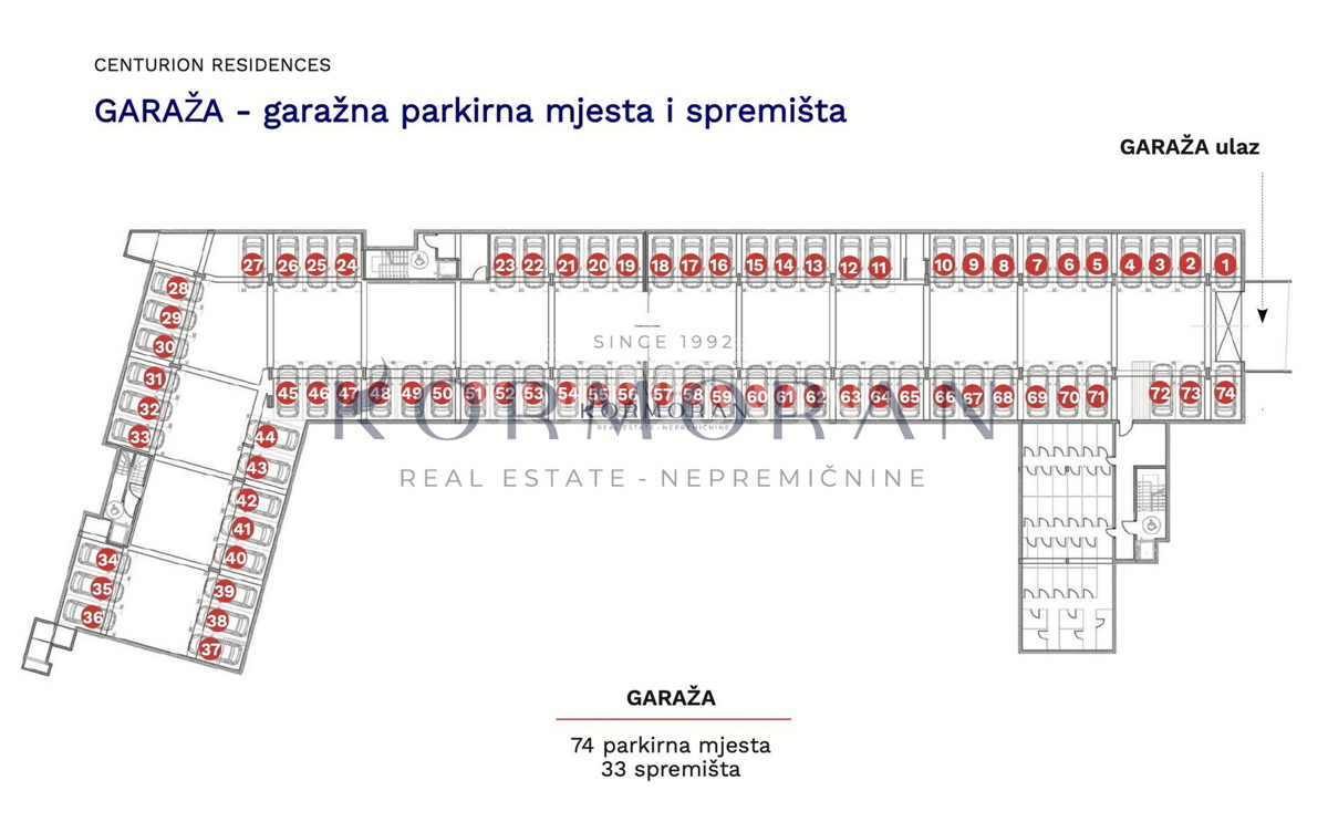 Dvosobno stanovanje v jedru mesta v Umagu